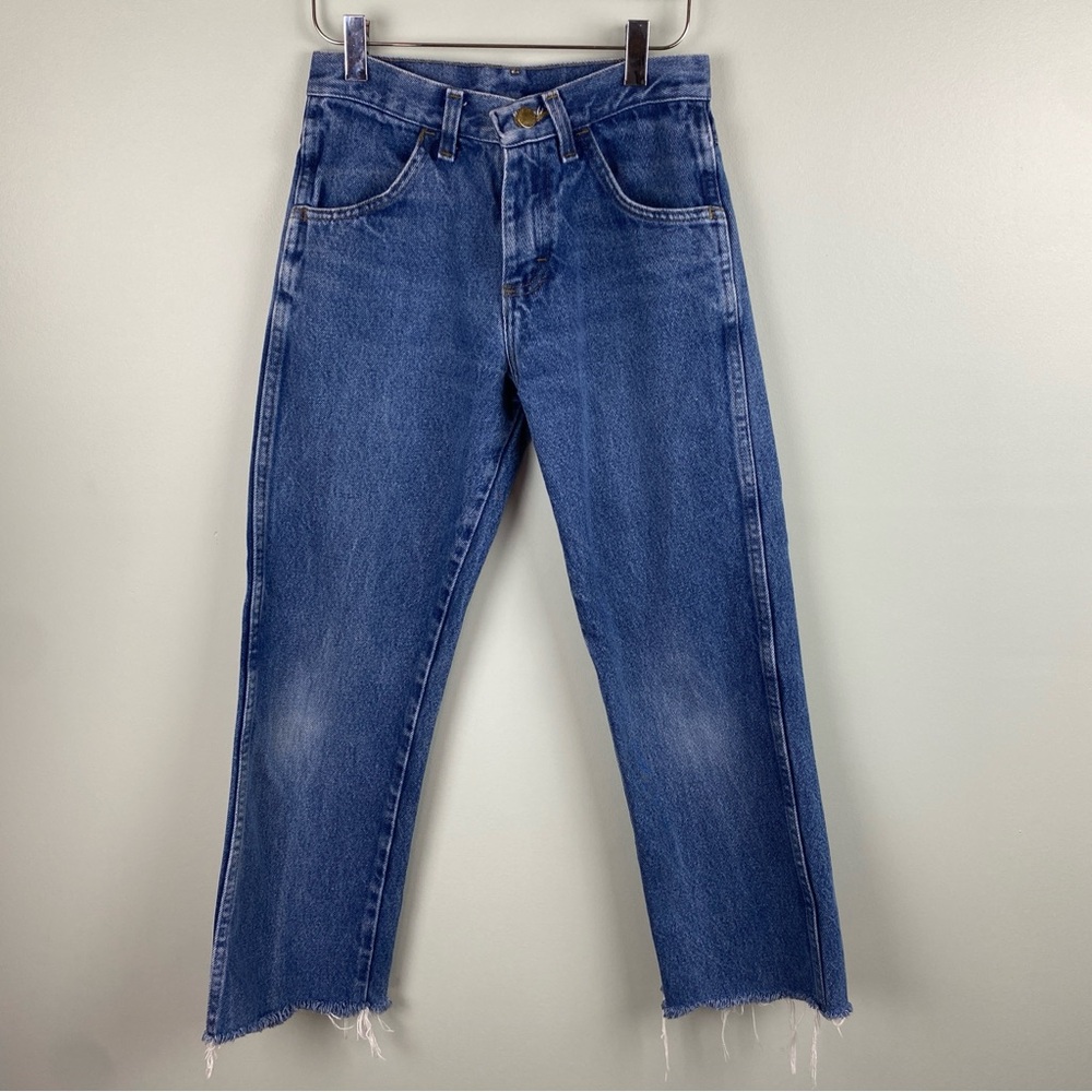 Women’s Vintage Rustler Jeans, diy hem fits like a 25